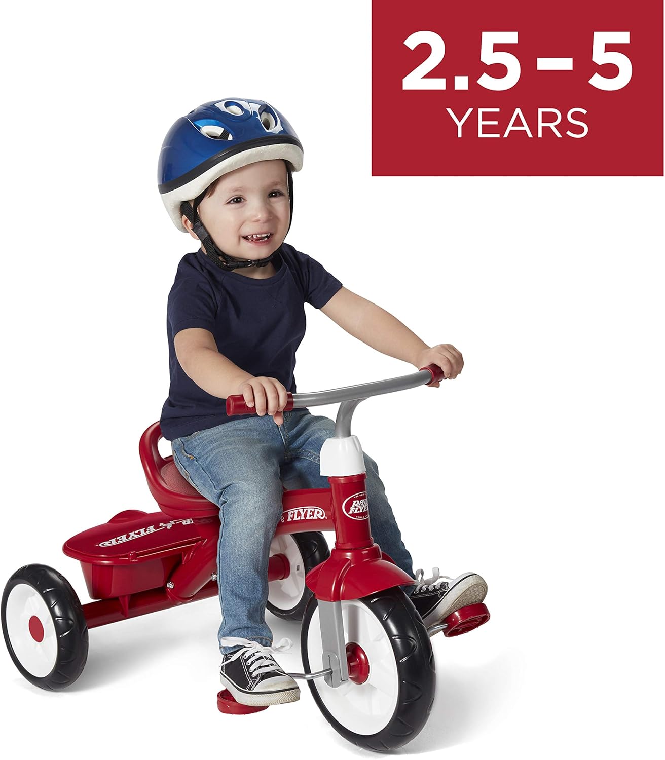 Radio Flyer Red Rider Trike, outdoor toddler tricycle, ages 2 ½ -5 ( Exclusive): Toys & Games