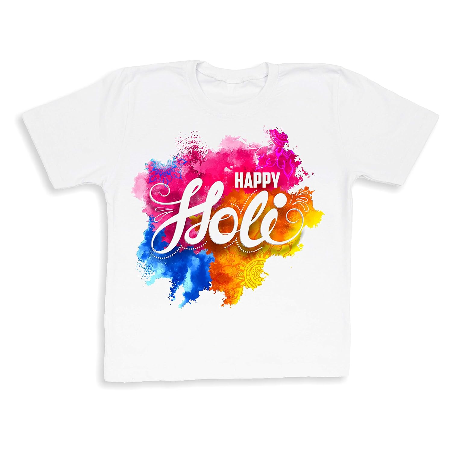 Buy Holi T-Shirt for Kids Colorful Designs || New Born Baby || 0 to 14
