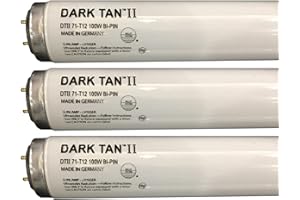 WOLFF SYSTEMS Wolff System Wolff Dark Tan II F71 T12 100W Tanning Bed Bulbs, Box of 24 Lamps