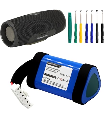 Amazon.com: Gikysuiz 7800mAh Replacement Battery for JBL Charge 4