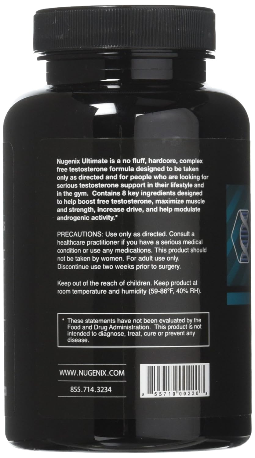 Nugenix Ultimate Testosterone 120 Ct eBay
