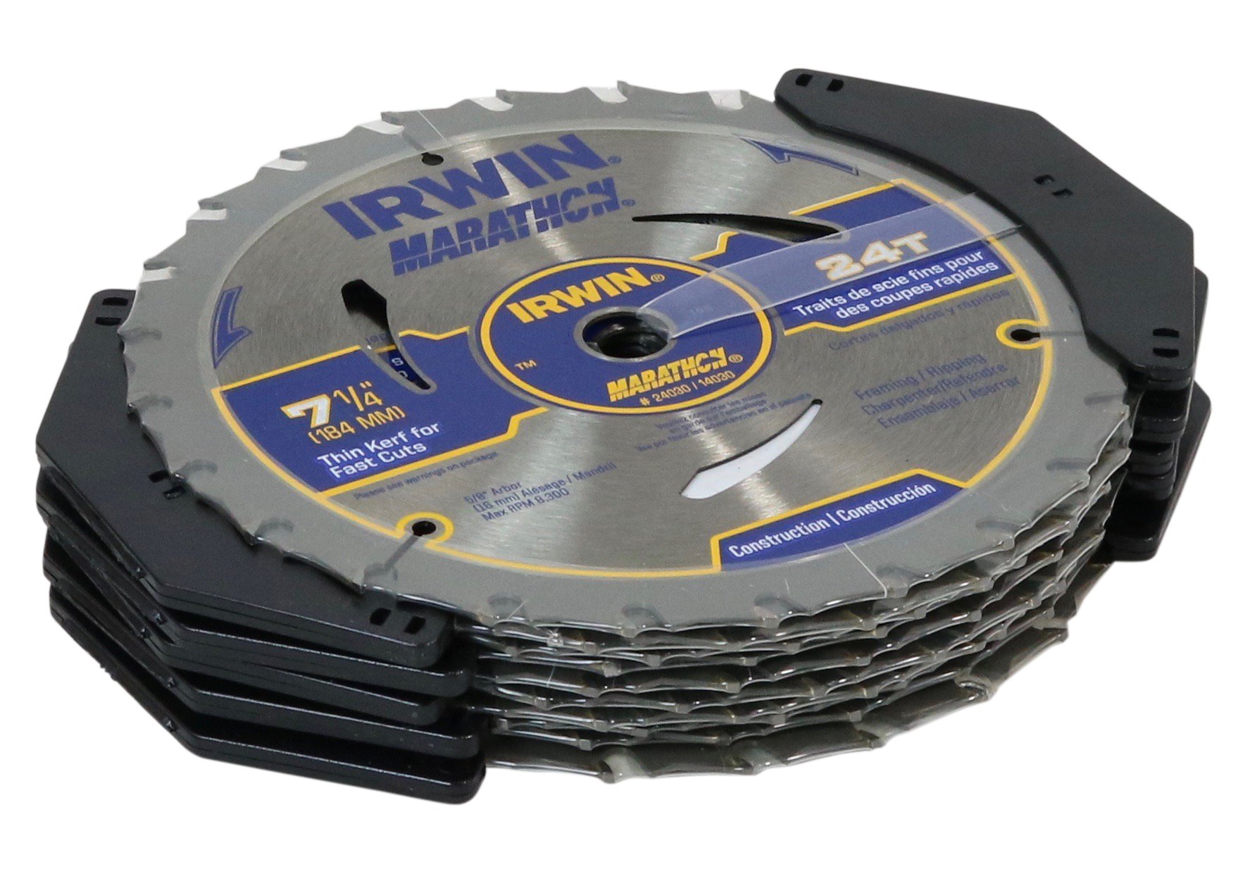 Irwin 14030 / 24030 Marathon 71/4Inch 24Tooth Circular Saw Blade 10