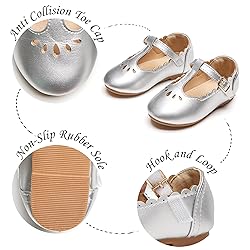Tegeek Girls Toddler/Little Kid Mary Jane Flats