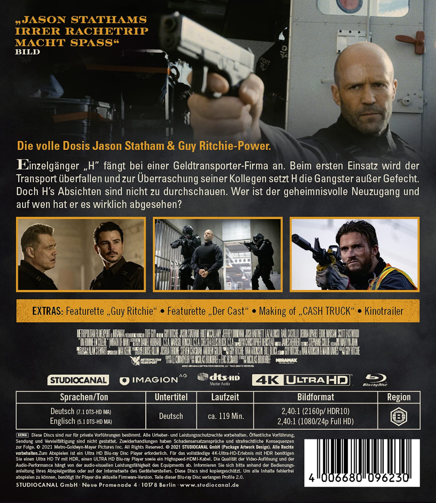 Cash Truck / 4K Ultra HD [Blu-ray] 3