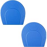 Fiwochic Horse Hoof Boots Pads EVA Cushion Hoof Packing | Breathable Comfortable for Horse Hoove, Protection Cushiony Pads for Horses Foot Boots 15 mm Thicknesses