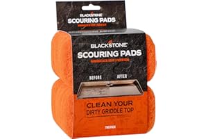 Blackstone Griddle Scrub Pads (Pack of 10), 5063, BBQ Grill & Cooktop Scouring Scrubbers – Heavy-Duty Cleaning Pads for Grill