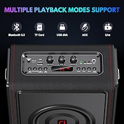 Karaoke Machine with 3 Wireless Mics | Bluetooth