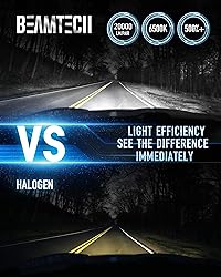 BEAMTECH 9006/HB4 Light Bulbs, G-XPower Chips