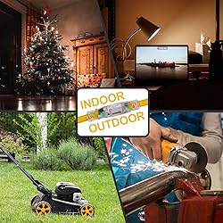 EP 50 ft Lighted Outdoor Extension Cord - 12/3 SJTW