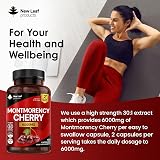 New Leaf Montmorency Cherry 6000mg 120 Vegan Capsules High Potency view 3