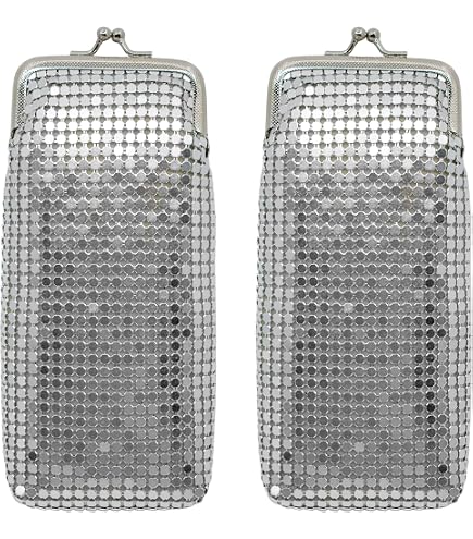 Amazon.com: Eclipse Gold Luxury Mesh Sequin Cigarette Case 120's : Health &  Household