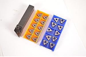10PCS Free Shim SEAT MT1603 +1PCS MTJNR1616H16 EXTERAL Turning Tool Holder + 10PCS TNMG160408 TNMG332 Carbide Insert