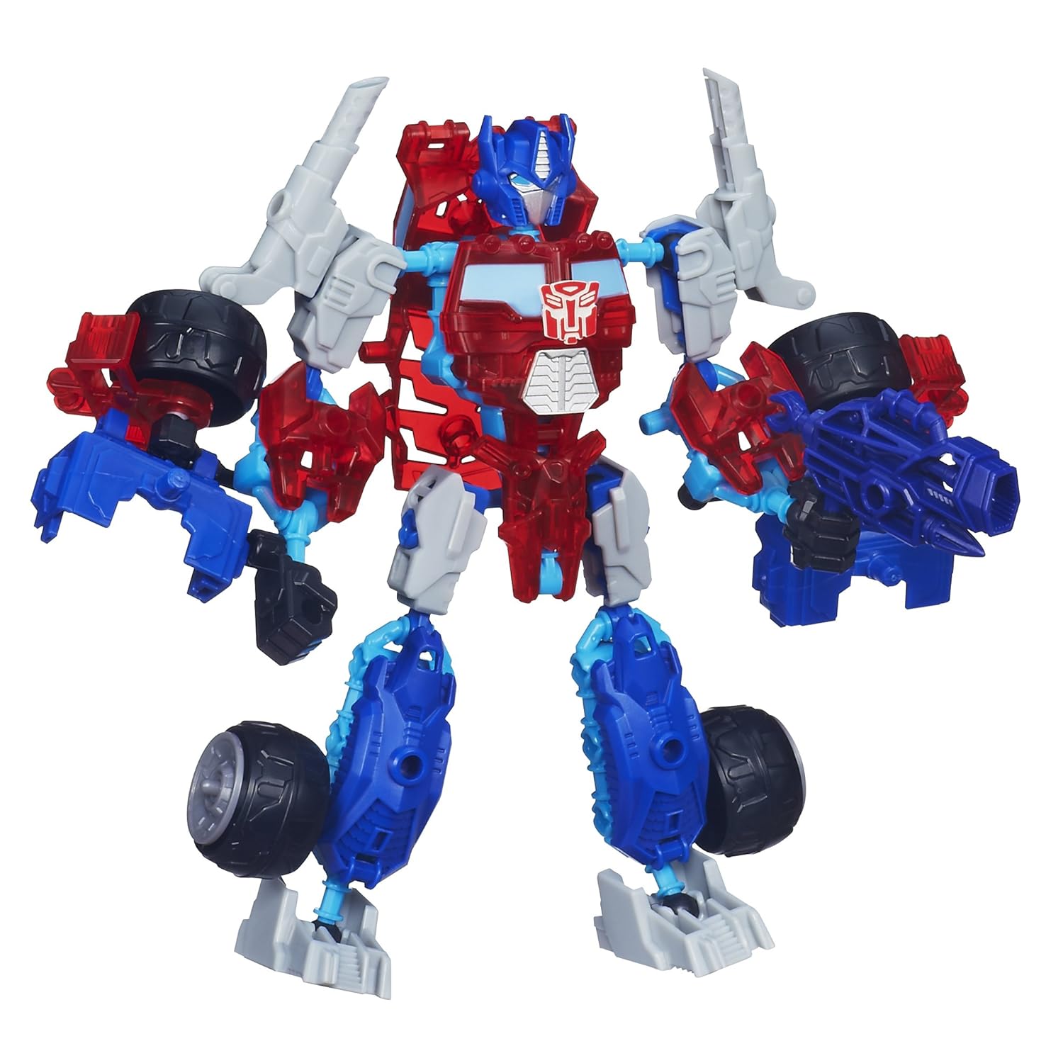 Transformers ConstructBots Elite Class Optimus Prime Buildable Action