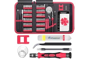 EASYTIME Professional Computer, Laptop Repair Tool Kit,140 in 1 Precision Screwdriver Set, Cell Phone Repair Tool Kit, Compatible for iPhone, Tablet, Macbook, PC, and Xbox Repair