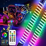 DREAMIZER 2PCS 1FT Upgrated Led Whip Lights for UTV