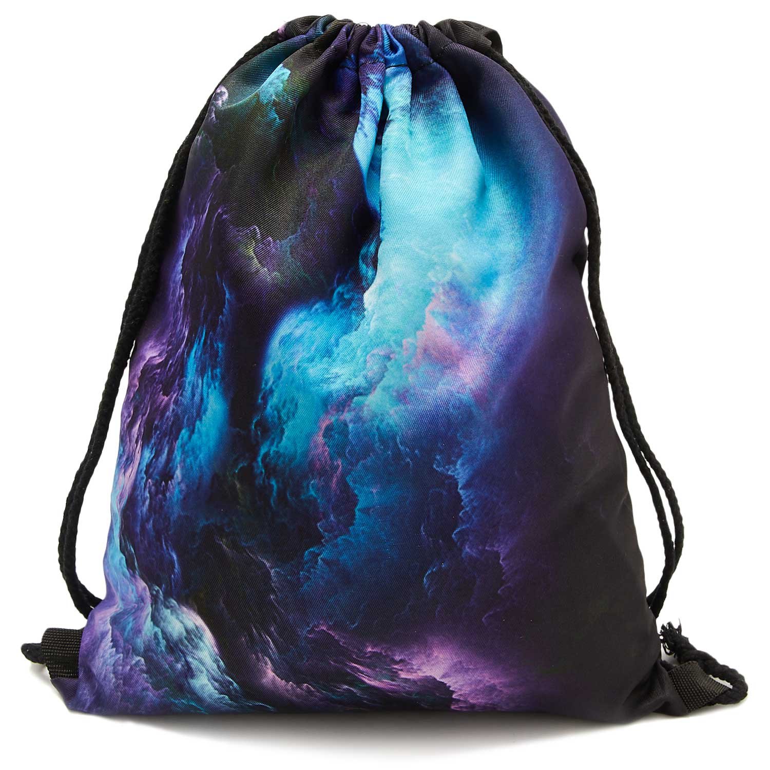 TUONROAD Turnbeutel Junge,PersöNlichkeit Rucksack Turnbeutel Set,Nebel Drucken Rucksack Mit Kordelzug