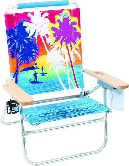 Amazon Com Rio Beach Bum Folding Beach Chair Sports Outdoors