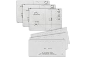 1E 3 Filter for Miele Vacuum Cleaner [Compact C1 & C2, Complete C2 & C3, S8340, S4000–S8999] [Replaces SF-HA 50] – 3x HEPA & 3x Motor Filter – Not Compatible with Classic C1 or Complete C1 (SF-SAC 20/30)