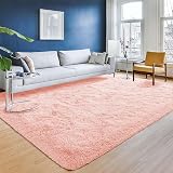 Aspire Homeware Pink Area Rug 160x230cm Non Slip Fluffy Shaggy view 2