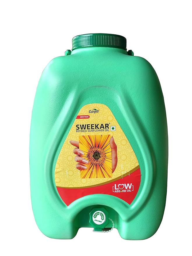 Sweekar Sunflower Refined Oil Jar (15L) Amazon.in Grocery & Gourmet Foods