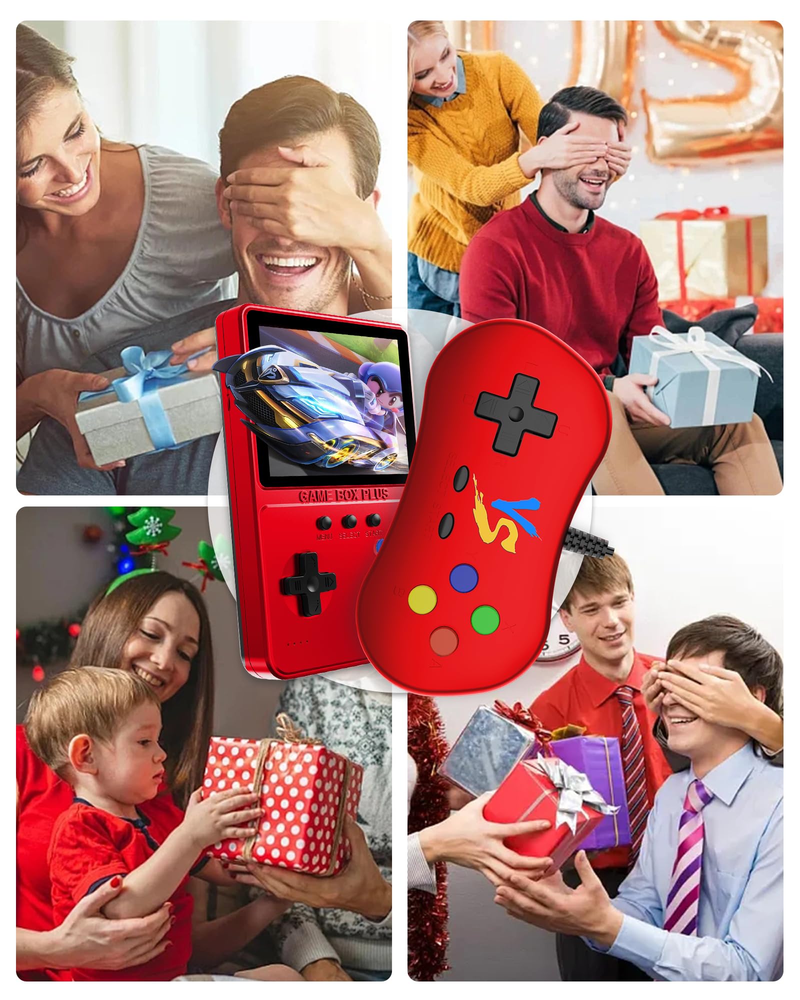 ToySafari Retro Portable Handheld Game Console to