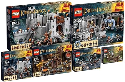 LEGO Herr der Ringe 9469 9470 9471 9473 9474 9476 Super Set