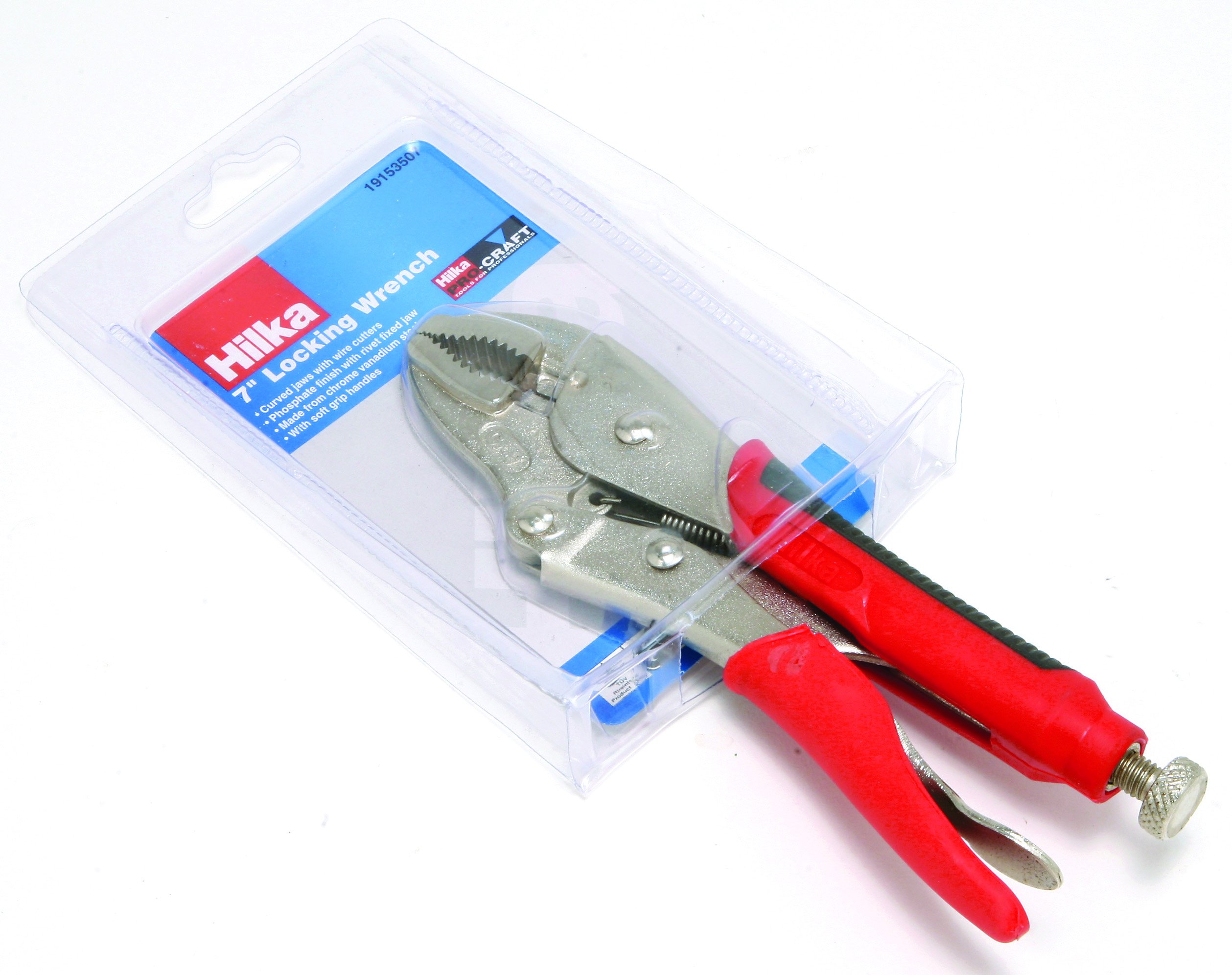 7" Curved JAW Locking Wrench PC