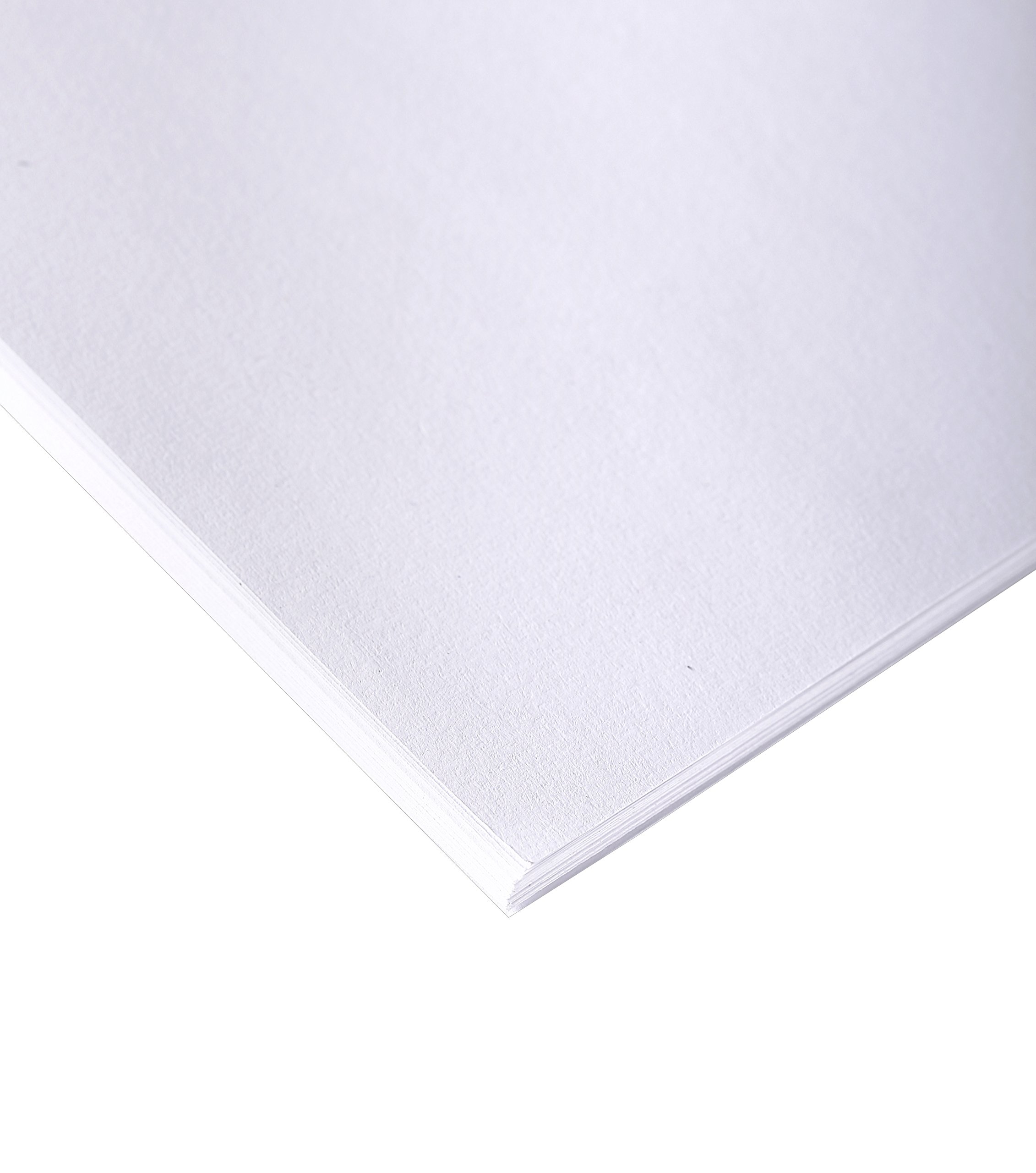 Clairefontaine - Ref 1701C - White Drawing Sketch Paper (Pack of 50 Sheets) - A3 (29.7 x 42cm) - 120gsm Paper, pH Neutral, Acid Free, Suitable for Sketching & Drawing