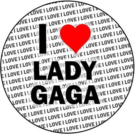 Ak Giftshop Tortenaufsatz I Love Lady Gaga Rund 20 Cm Amazon De Kuche Haushalt