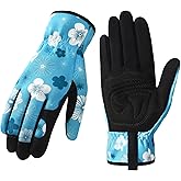 Trifabricy Gardening Gloves for Women, Breathable leather Garden Gloves with Grip, Thorn-Proof Puncture-Resistant Work Gloves
