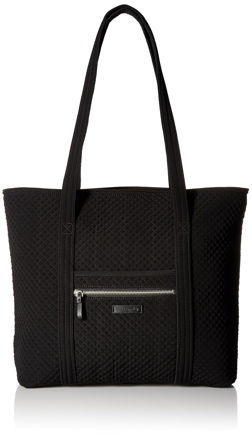 Buy Vera Bradley Iconic Vera Tote, Classic Black at Amazon.in
