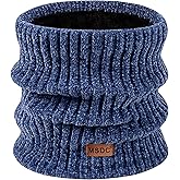MSDC Winter Scarf for Women Neck Gaiter Warmer Chenille Fleece Face Mask Covering for Cold Weather Gifts