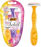 BIC Miss Soleil Disposable Hair Clipper Pack of 4 Blades