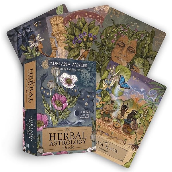 The Herbal Astrology Pocket Oracle: A 55-Card Deck and Guidebook