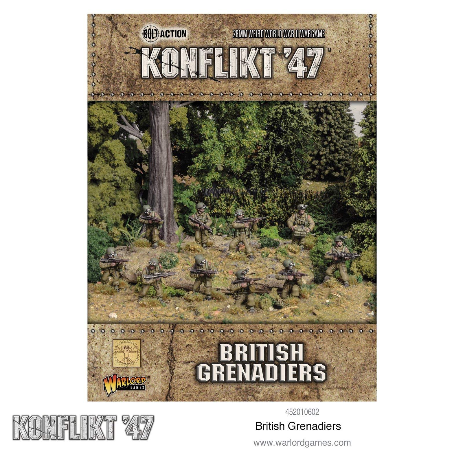 Warlord Games Konflikt '47: British Grenadiers
