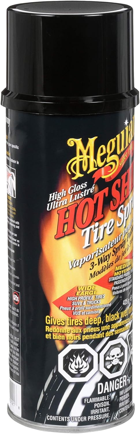 MEGUIAR'S G-13815 Hot Shine High Gloss Tire Coating - 15 oz.: Automotive