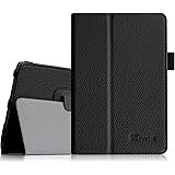 Fintie Premium PU Leather Case Cover for 7 Inch Tablet inclu. Dragon Touch Y88X Plus / Y88X 7, Alldaymall A88X 7, NeuTab N7S Pro 7 / N7 Pro 7, NPOLE Tablet 7 (Compatible List in Description), Black