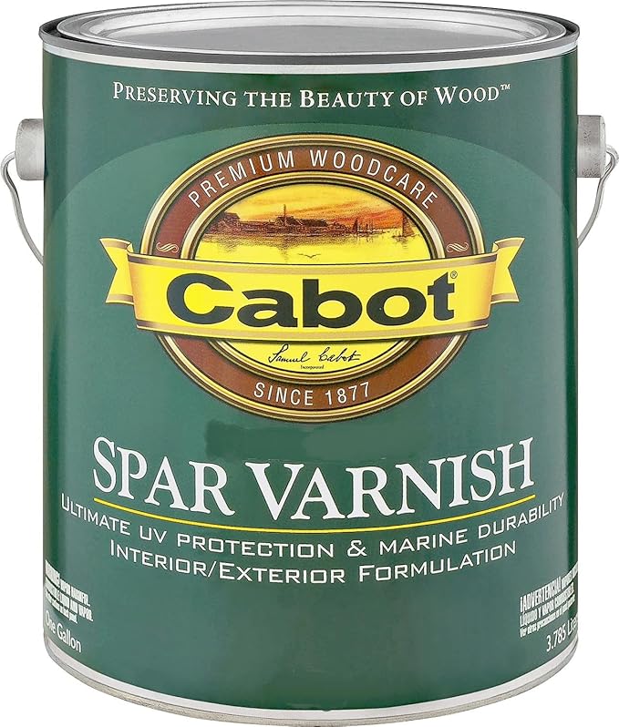 Cabot 1440008042007 Spar Varnish, Satin Finish One Gallon Household