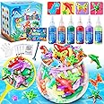 Kacwsoay 6 Colors Water DIY Gel Fairy Water Auqa Makes Spirites Elf DIY Fairy Toys Handmade Soft Figures Crafts Gift for Boys and Girls Birthday Christmas