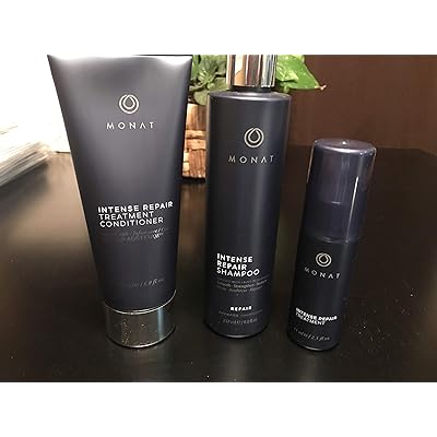 MONAT NEW!!!! ULTRA 3 PIECE/ INTENSE REPAIR TREATMENT SET! /SHAMPOO/CONDITIONER &amp; SPRAY!