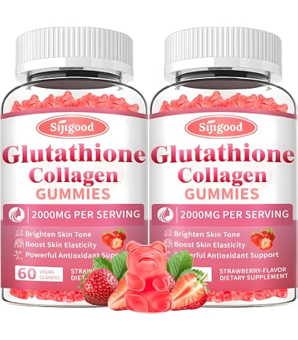 glutathione gummies fda approved Amazon.com: Generic N Glow Glutathione Collagen Glow, 60 Organic Chewable Gummies (Strawberry (2 Bottles) : Health & Household
