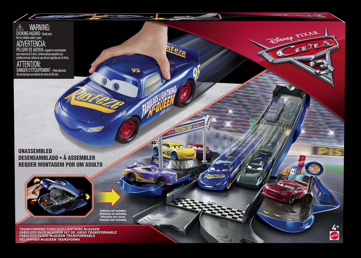 transforming fabulous lightning mcqueen