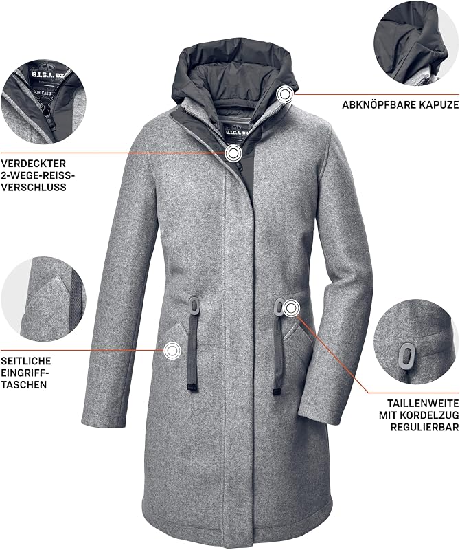 Donna Parka GW 46 WMN PRK