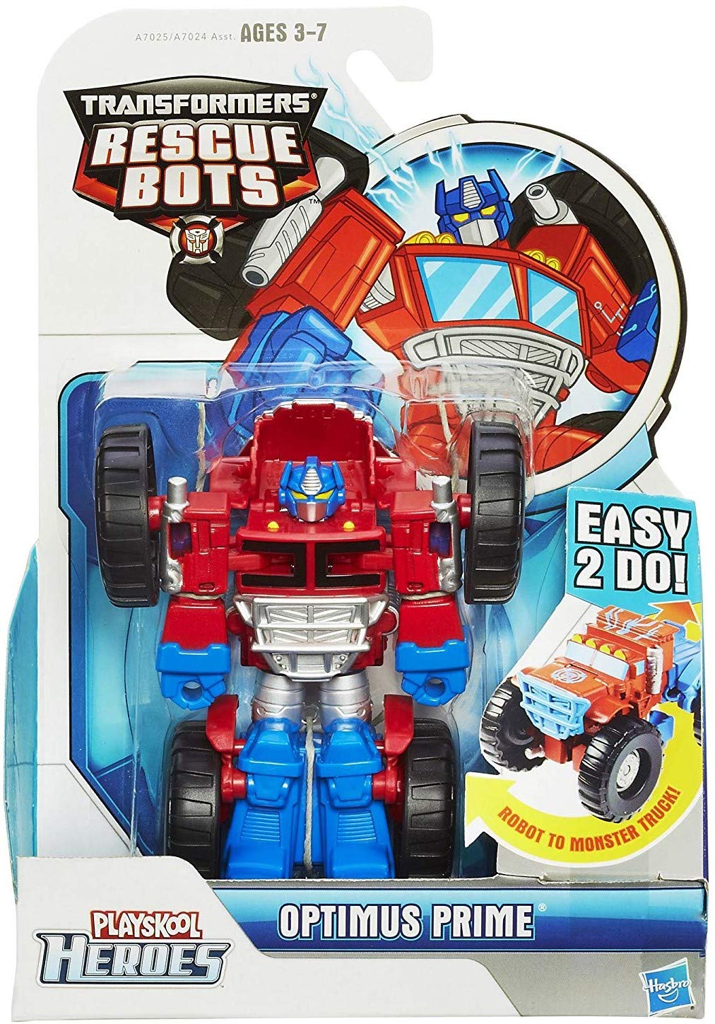 Transformers Rescue Bots Optimus Prime Monster Truck
