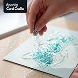 Hemway Fluorescent UV Neon Blue Glitter 100g Extra Chunky Craft Glitter view 6