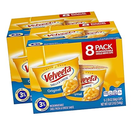 Velveeta Original Shells and Cheese - Vajilla para ...