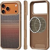 pitaka for iPhone 17 Pro Case 6.3", Military Grade Protective Case, Compatible with MagSafe, 1500D Aramid Fiber Woven & TPU Combined, ProGuard - Sunset