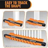 DODOWIN Connectable Contour Gauge 20" Laminate Flooring Shape Measuring Tool view 3