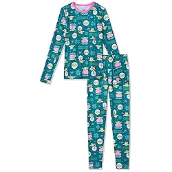Cuddl Duds Girls Thermal Underwear Set