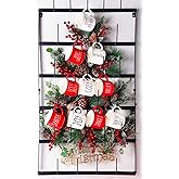 Sliner 10 PCS Christmas Coffee Mugs Set - 10 oz Ceramic Holiday Mugs Gift Christmas Hot Cocoa Cups for Winter Xmas Party Table Centerpieces Housewarming Gifts